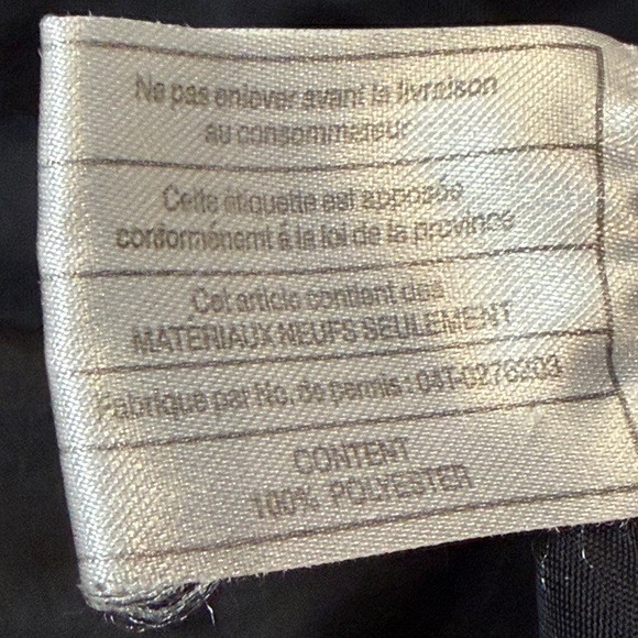 Women’s Northern Reflections Black Quilted Vest - Picture 9 of 9